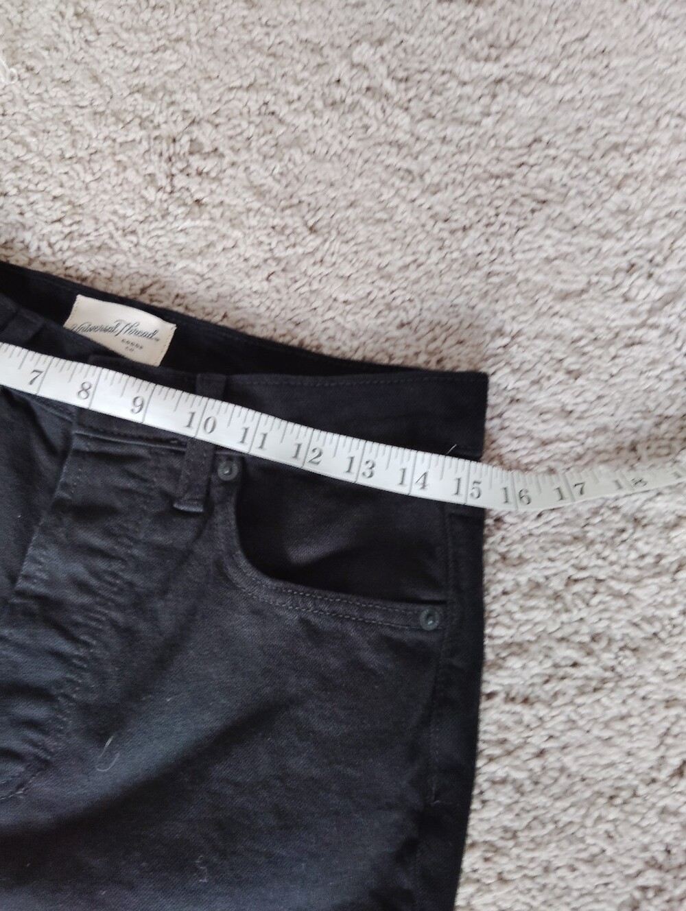 Universal Thread Straight-Leg Black Jeans - Picture 6 of 6